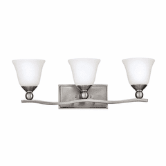Hinkley Bolla 3-LT Bath Light - Brushed Nickel - 5893BN Hinkley Bolla 3-LT Bath Light - Brushed Nickel - 5893BN