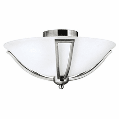 Hinkley Bolla Bath Flush Mount - Brushed Nickel - 4660BN-LED