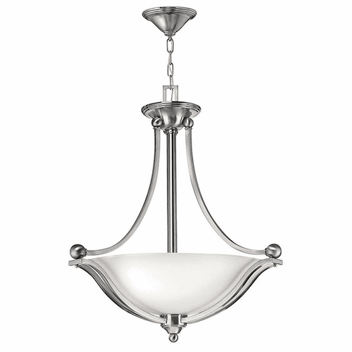 Hinkley Bolla Inverted Pendant - Brushed Nickel - 4652BN-LED
