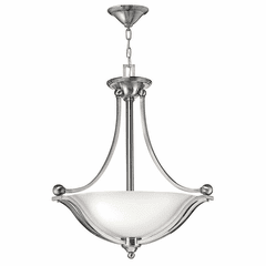 Hinkley Bolla Inverted Pendant - Brushed Nickel - 4652BN-LED