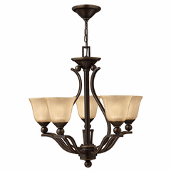 Hinkley Bolla Single Tier Foyer Chandelier - Olde Bronze - 4655OB
