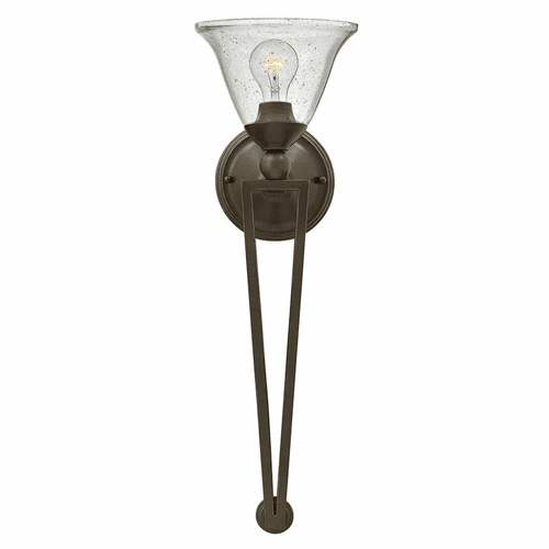 Hinkley Bolla Wall Sconce - Olde Bronze with Clear Seedy Glass - 4671OB-CL