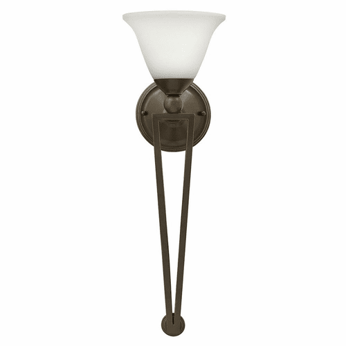 Hinkley Bolla Wall Sconce - Olde Bronze with Opal Glass - 4671OB-OPAL