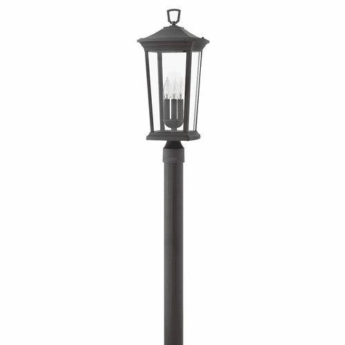 Hinkley Bromley Outdoor Post Mount - Museum Black - 2361MB-LL