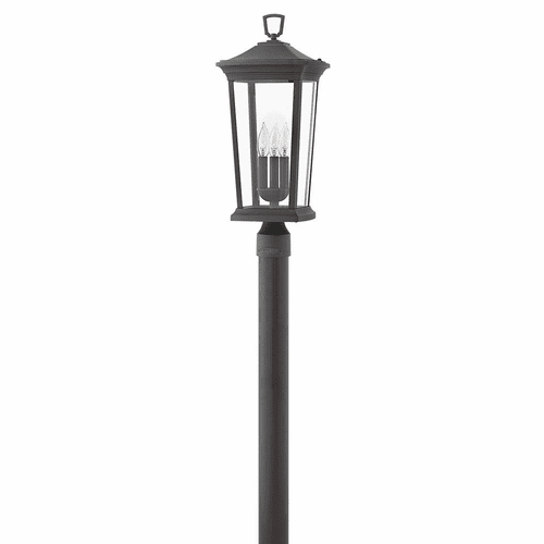 Hinkley Bromley Outdoor Post Mount - Museum Black - 2361MB-LV