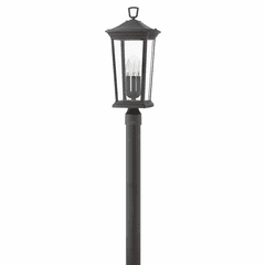 Hinkley Bromley Outdoor Post Mount - Museum Black - 2361MB-LV