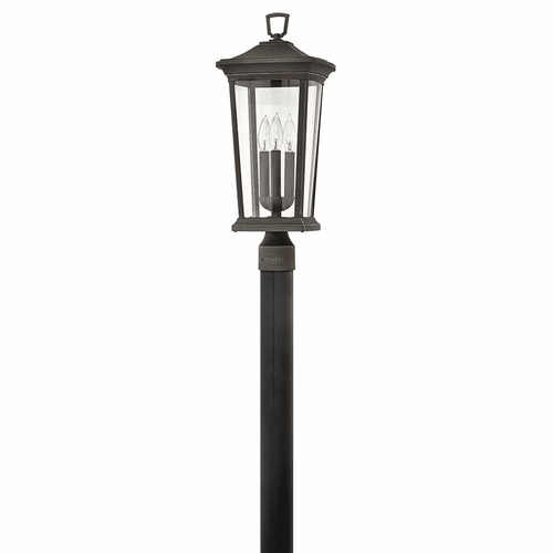 Hinkley Bromley Outdoor Post Mount - Oil Rubbed Bronze - 2361OZ-LV