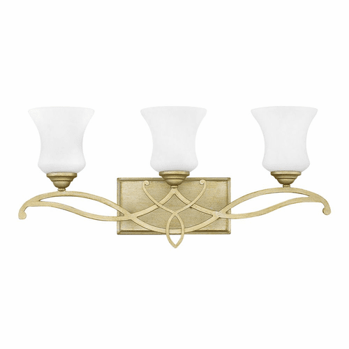 Hinkley Brooke 3-LT Bath Light - Silver Leaf - 5003SL