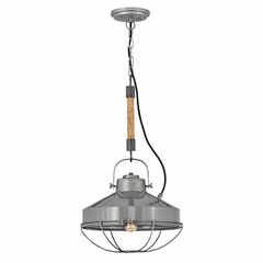 Hinkley Brooklyn Pendant - Rustic Pewter - 34907RP
