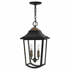 Hinkley Burton Outdoor Hanging Light - Black - 1972BK Hinkley Burton Outdoor Hanging Light - Black - 1972BK