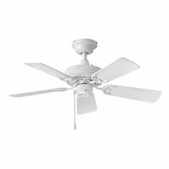 Hinkley Cabana  36" Ceiling Fan - Appliance White - 901836FAW-NWA