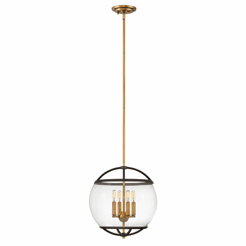 Hinkley Calvin Chandelier - Black - 3934BK