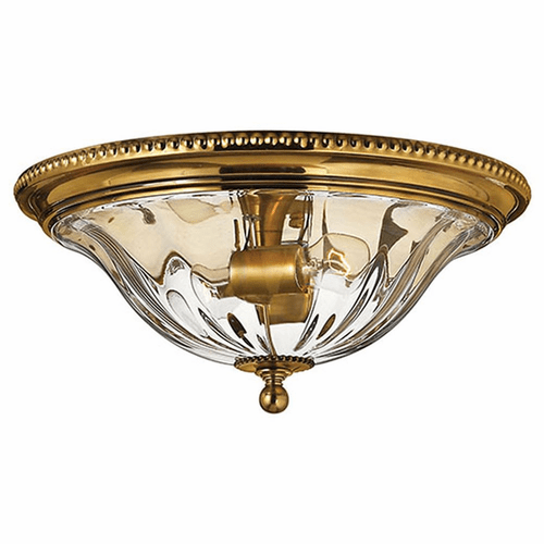 Hinkley Cambridge Flush Mount - Burnished Brass - 3616BB