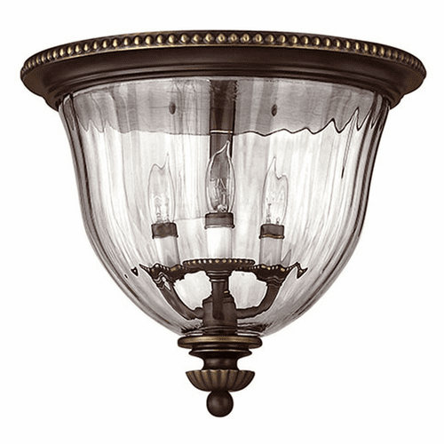 Hinkley Cambridge Flush Mount - Olde Bronze - 3612OB