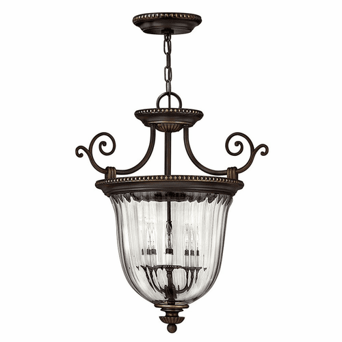 Hinkley Cambridge Large Foyer Pendant - Olde Bronze - 3613OB