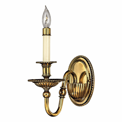 Hinkley Cambridge Wall Sconce - Burnished Brass - 4410BB