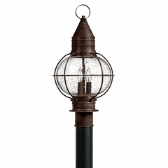 Hinkley Cape Cod Outdoor Post Top/ Pier Mount - Sienna Bronze - 2207SZ Hinkley Cape Cod Outdoor Post Top/ Pier Mount - Sienna Bronze - 2207SZ