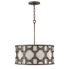 Hinkley Carter Chandelier - Weathered Bronze - 4735WBZ