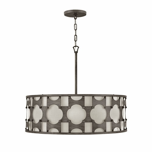 Hinkley Carter Chandelier - Weathered Bronze - 4736WBZ