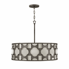 Hinkley Carter Chandelier - Weathered Bronze - 4736WBZ