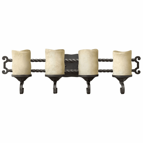 Hinkley Casa 4-LT Bath Light - Olde Black - 5544OL
