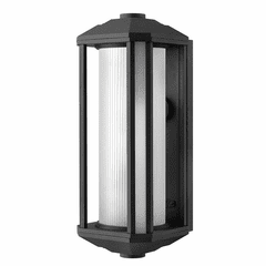 Hinkley Castelle Outdoor Large Wall Mount - Black - 1395BK-LED Hinkley Castelle Outdoor Large Wall Mount - Black - 1395BK-LED