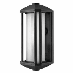 Hinkley Castelle Outdoor Small Wall Mount - Black - 1390BK-LED Hinkley Castelle Outdoor Small Wall Mount - Black - 1390BK-LED