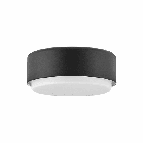 Hinkley Cedric Medium Flush Mount - Black - 30073BK