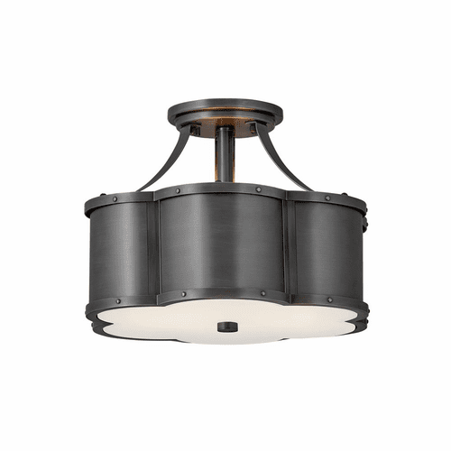 Hinkley Chance Foyer Light - Blackened Brass - 4443BLB