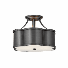 Hinkley Chance Foyer Light - Blackened Brass - 4443BLB
