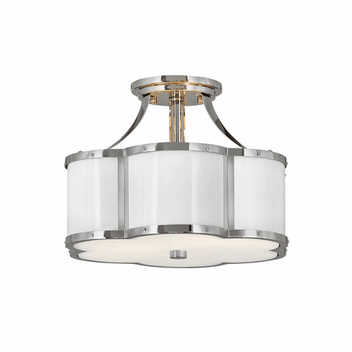 Hinkley Chance Foyer Light - Polished Nickel - 4443PN