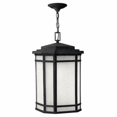 Hinkley Cherry Creek Outdoor Hanging Light - Vintage Black - 1272VK