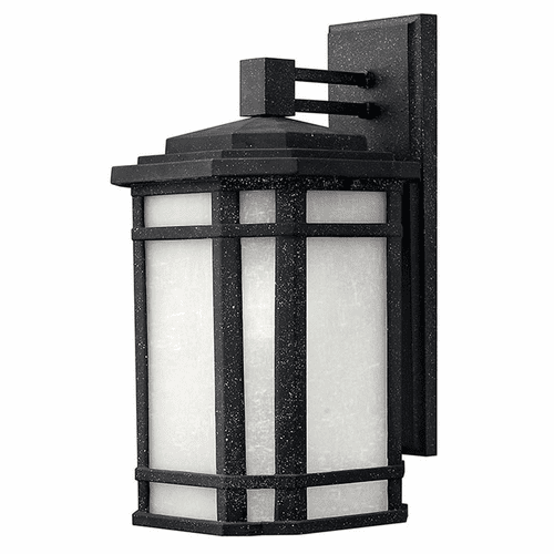 Hinkley Cherry Creek Outdoor Medium Wall Mount - Vintage Black - 1274VK-LED