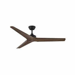Hinkley Chisel 60" Ceiling Fan - Matte Black - 903760FMB-NDD