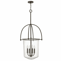 Hinkley Clancy Single Tier Foyer Light - Buckeye Bronze - 3034KZ
