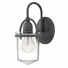 Hinkley Clancy Wall Sconce - Aged Zinc - 3030DZ