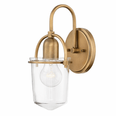 Hinkley Clancy Wall Sconce - Lacquered Brass - 3030LCB