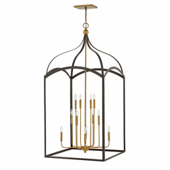 Hinkley Clarendon Three Tier Chandelier - Bronze - 3419BZ