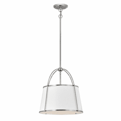 Hinkley Clarke Chandelier - Polished Nickel - 4894PN