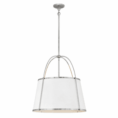 Hinkley Clarke Chandelier - Polished Nickel - 4895PN