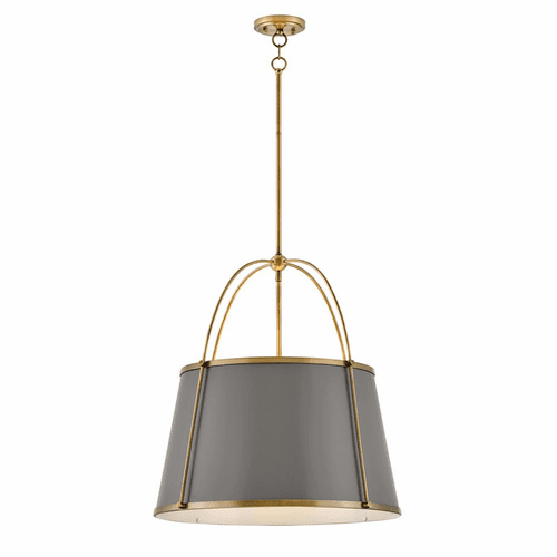 Hinkley Clarke Large Pendant - Lacquered Dark Brass - 4895LDB
