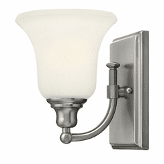Hinkley Colette Bathroom Wall Sconce - Brushed Nickel - 58780BN