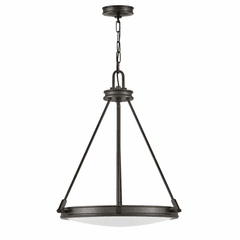 Hinkley Collier 4-LT Medium Pendant - Black Oxide - 3384BX