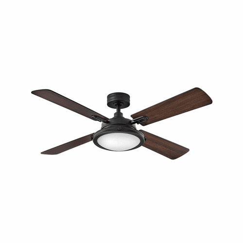 Hinkley Collier 54" LED Ceiling Fan - Matte Black - 903254FMB-LID