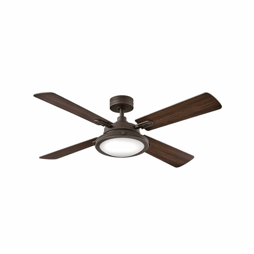 Hinkley Collier 54" LED Ceiling Fan - Metallic Matte Bronze - 903254FMM-LID