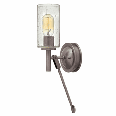 Hinkley Collier Wall Sconce - Antique Nickel - 3380AN