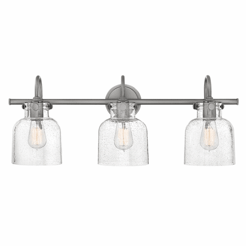 Hinkley Congress 3-LT Bath Light - Antique Nickel - 50123AN