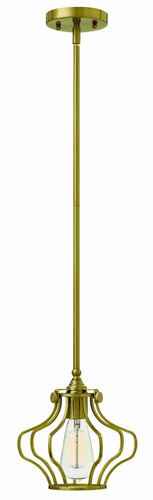 Hinkley Congress Mini-Pendant in Steel Finish - 3112BC