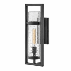 Hinkley Cordillera Outdoor Medium Wall Mount Lantern - Black - 14904BK