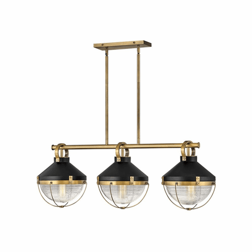 Hinkley Crew Chandelier - Heritage Brass - 4846HB